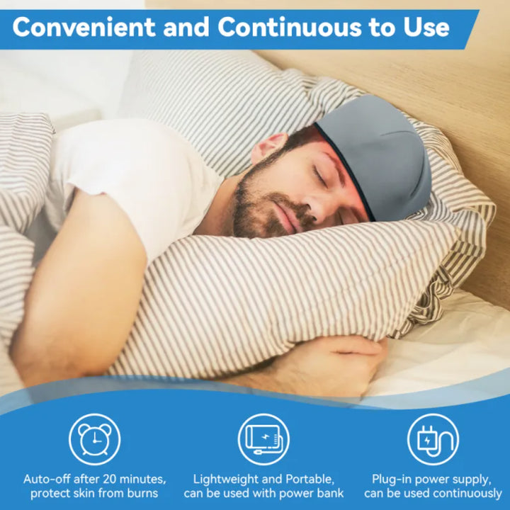 LED Scalp Massager with Red Light Therapy